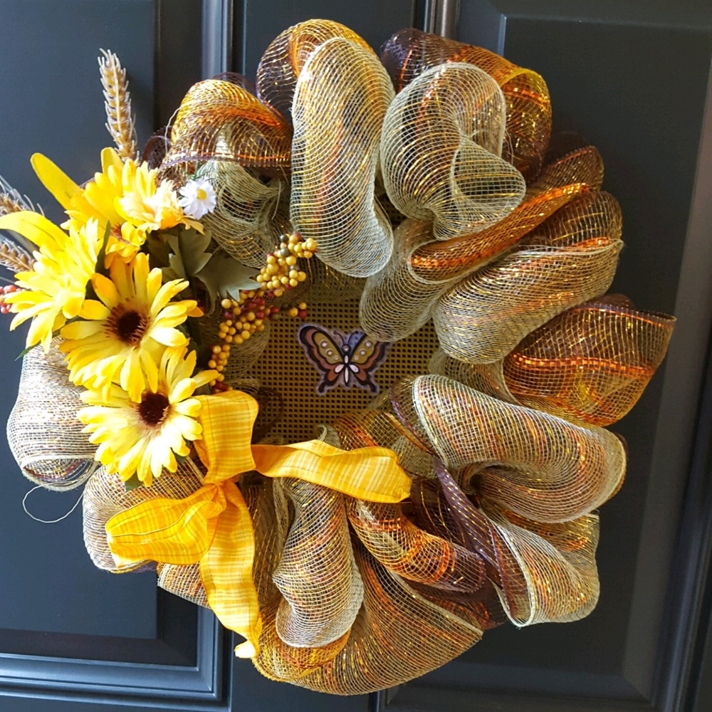 Sunflower Wreath